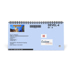 Warsaw Blue, Cities Series, Desk Calendar (2027)