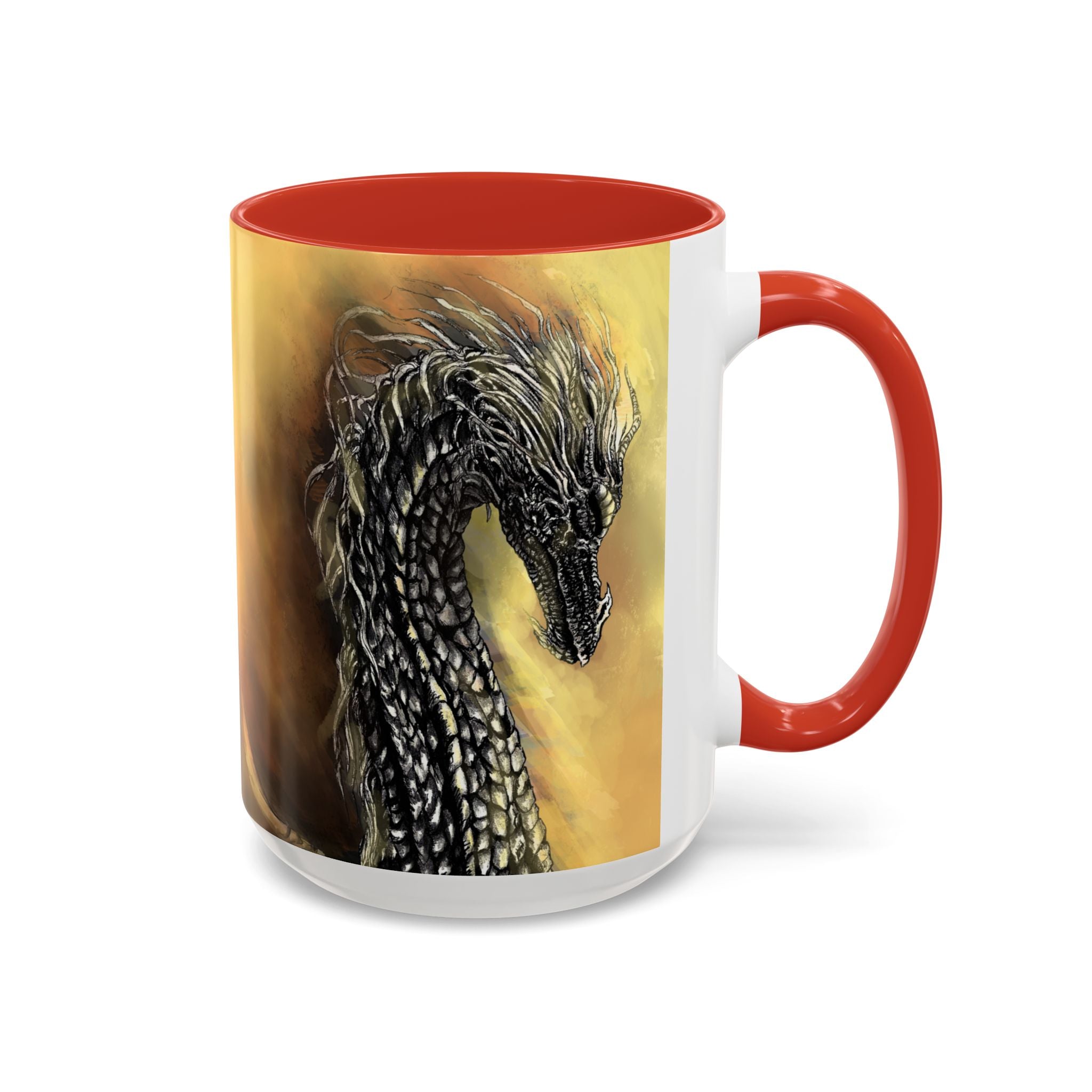Strong Wishes, Fantasy Creatures Ceramic Mug 11, 15oz