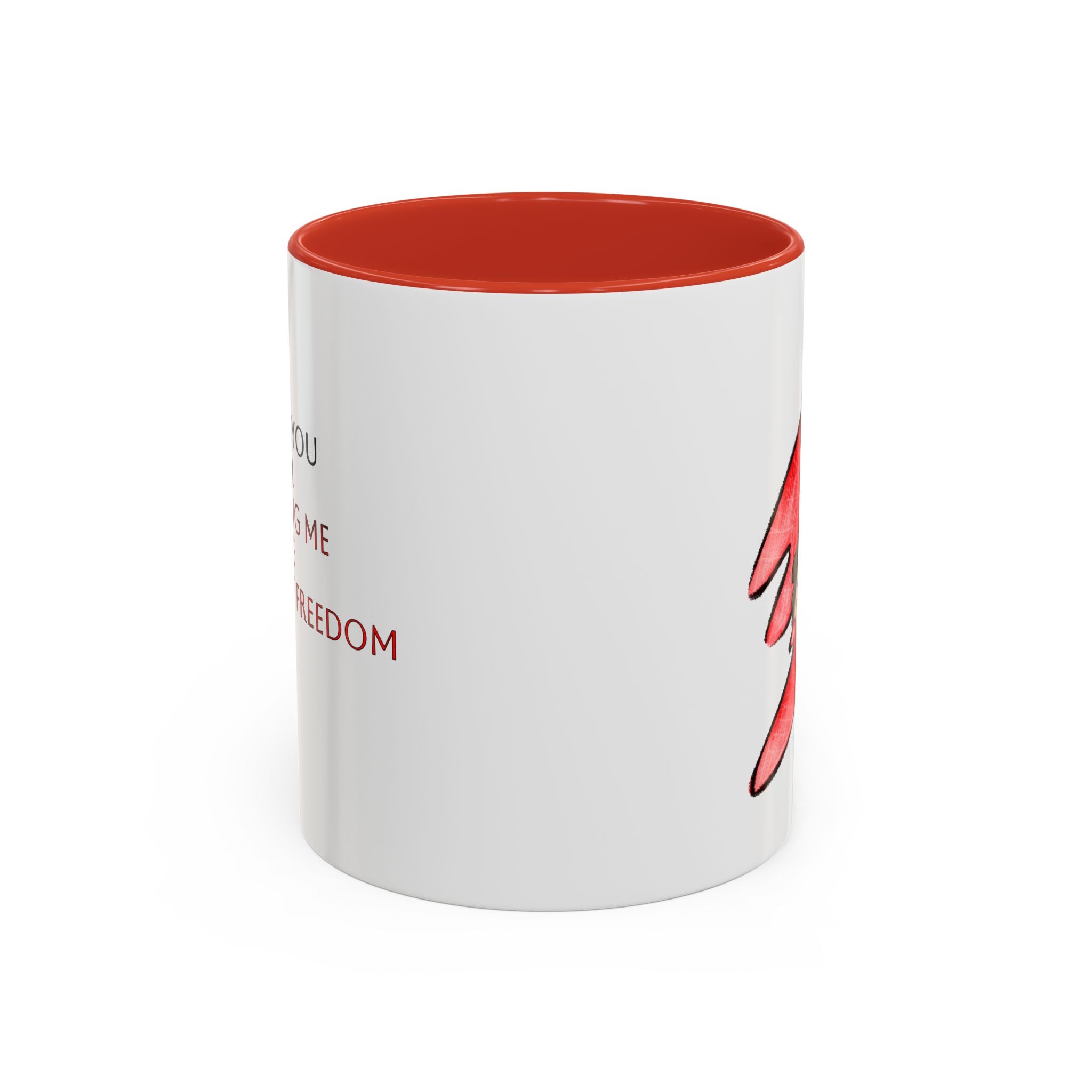 Freedom Red, Video Games Meaningful Impact Series Ceramic Mug (11, 15oz)