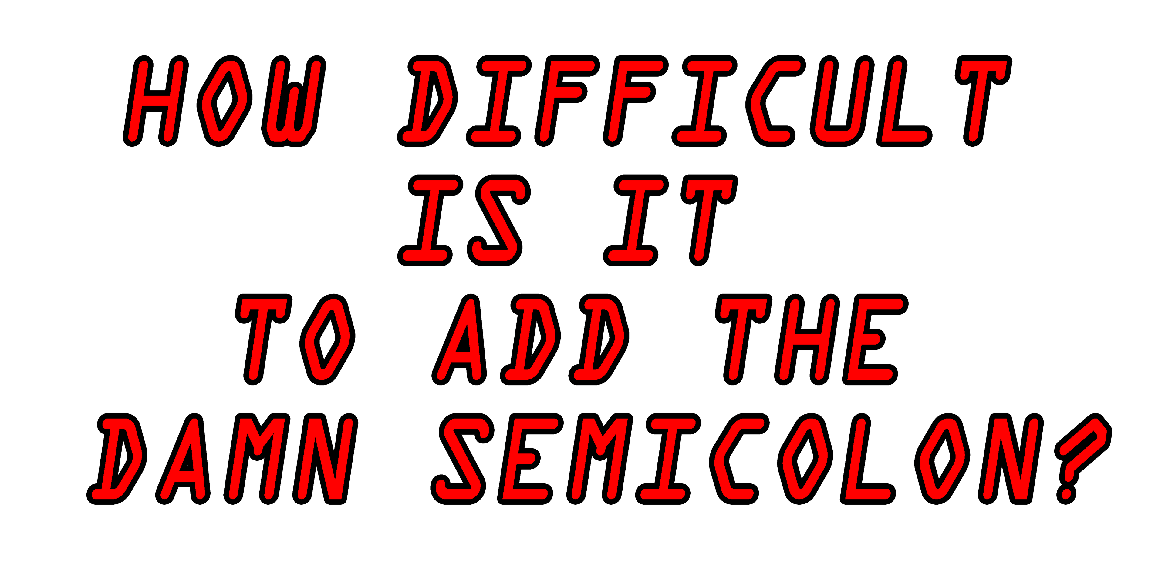 Semicolon Error, Compiler Stories Series Desk Pad