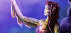 Reaching for The Sun, Fantasy Creatures Series Desk Pad