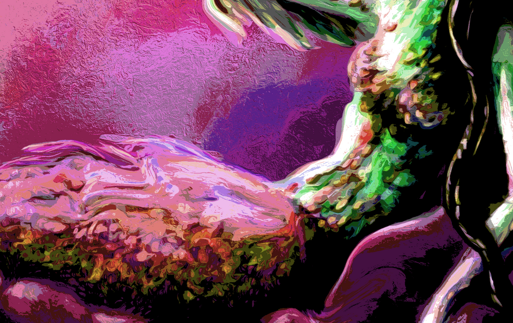 Reaching for The Sun, Fantasy Creatures Series Desk Pad