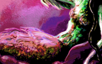 Reaching for The Sun, Fantasy Creatures Series Desk Pad